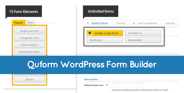 Quform WordPress Form Builder