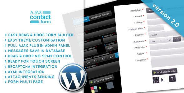 Wordpress Ajax Contact Form