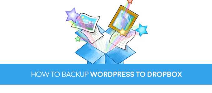backup wordpress to dropbox