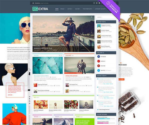 extra template by elegantthemes