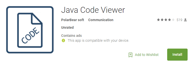 java code viewer