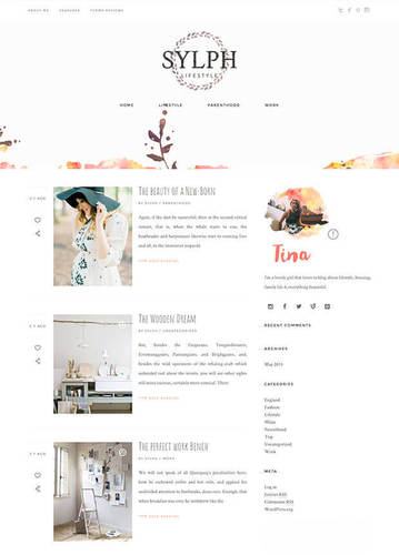 sylph wp theme