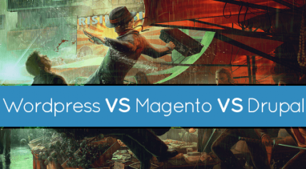 wordpress vs magento vs drupal