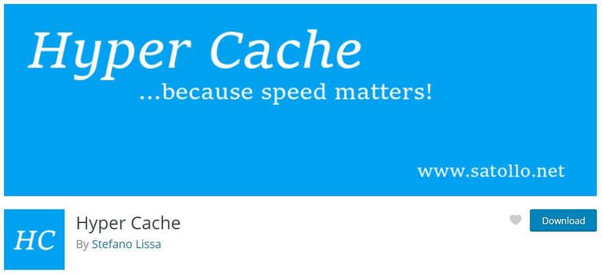 Hyper cache plugin