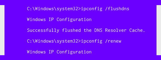 flush dns and change ip settings (1)