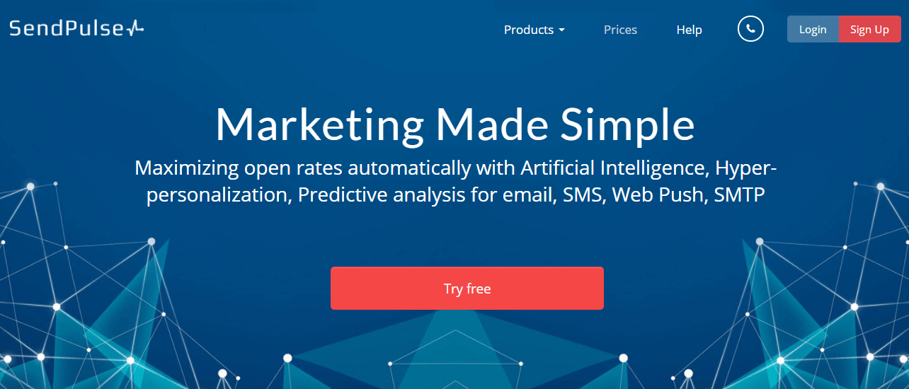 SendPulse affordable email marketing platform