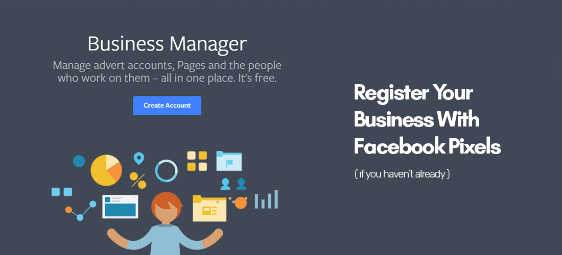 register your business with facebook pixels